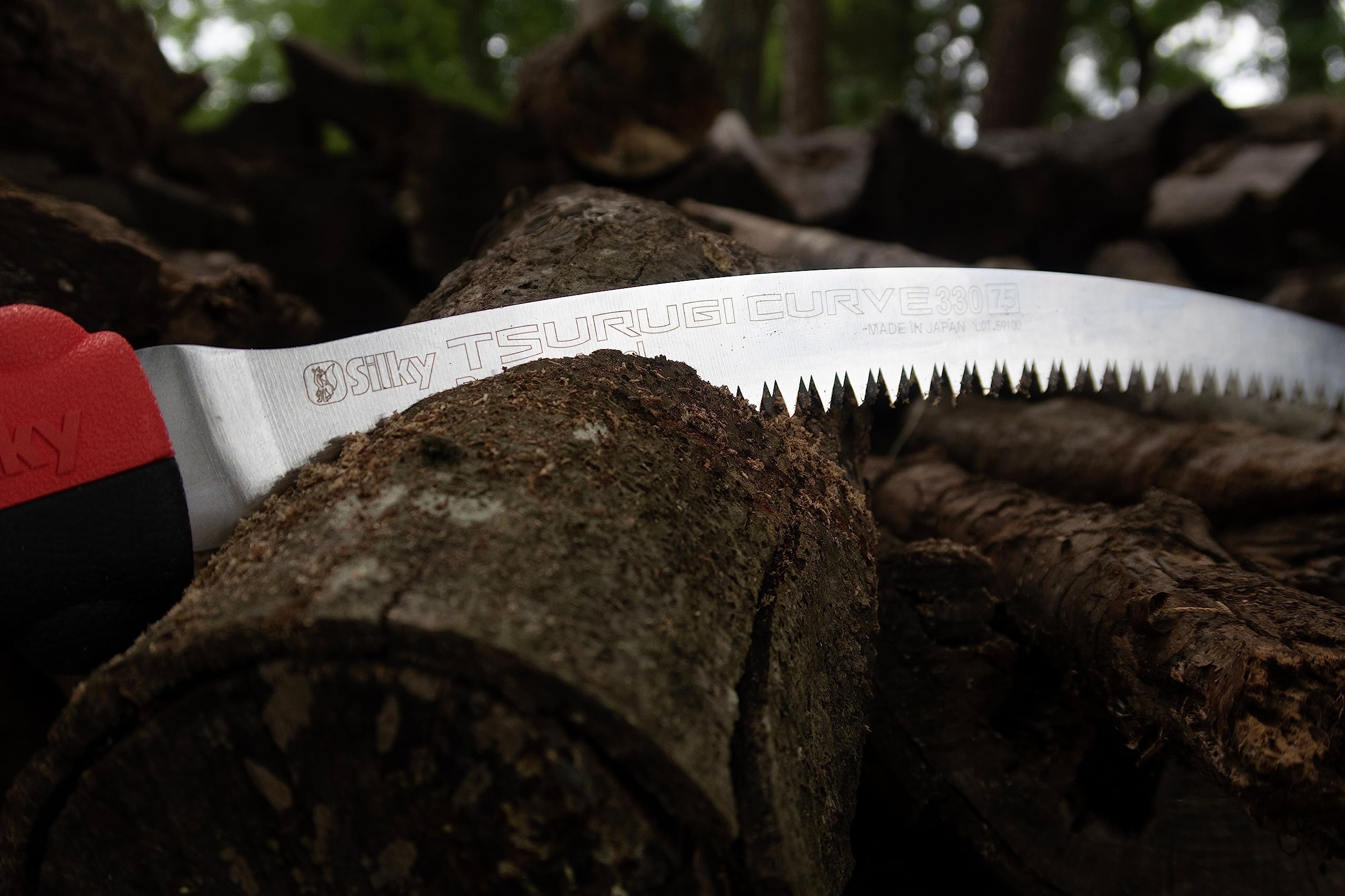 Silky 454-27 Tsurugi Curva Sierra de mano, 270 mm, dientes grandes