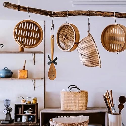 Miniatura 10 de Grandma's Gift - Cuchara mágica para hornear para la abuela, adecuada para sopa, ensalada, mezcla y servir, regalo para abuela, ideal para