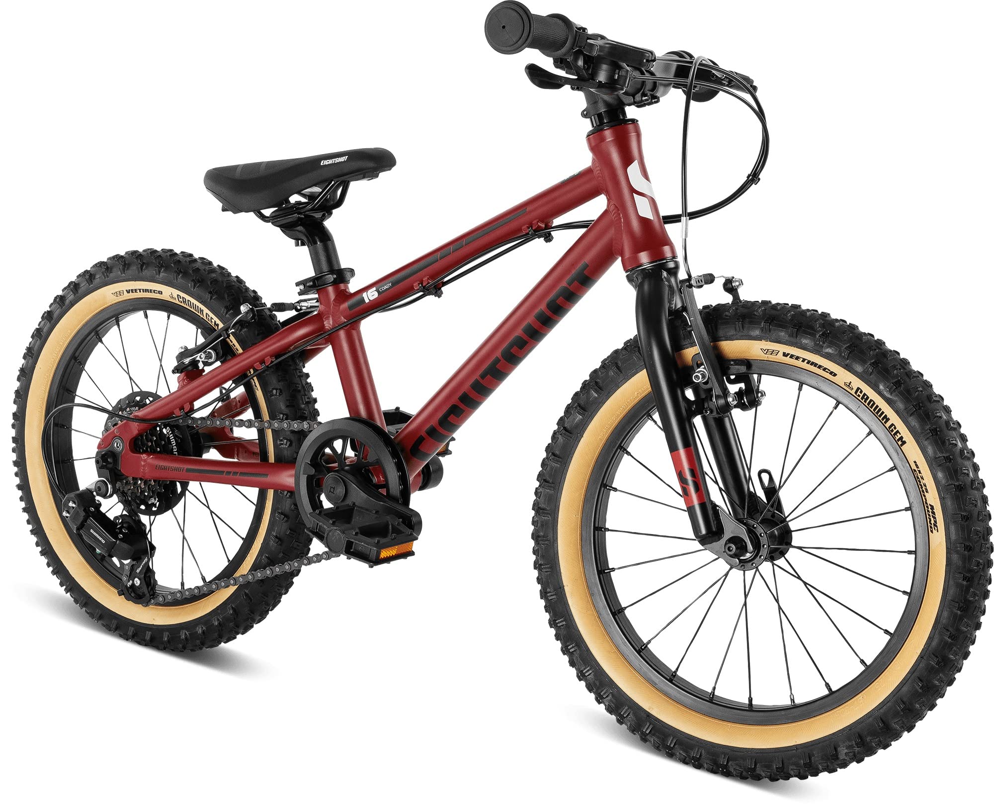 X-Coady 16 Kinderfahrrad Kinderrad 7-Gang Groovy red 7047