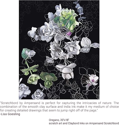 Miniatura 5 de Ampersand Scratchboard 5 x 7 3 por paquete