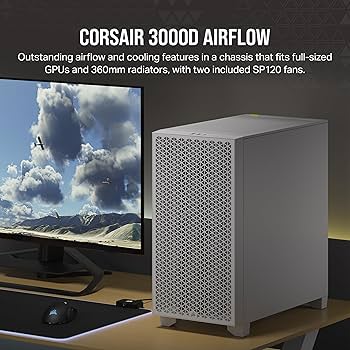 Corsair 3000D Airflow ホワイト PCケース 81O4NZmwgxL._UF350,350_QL80_.jpg