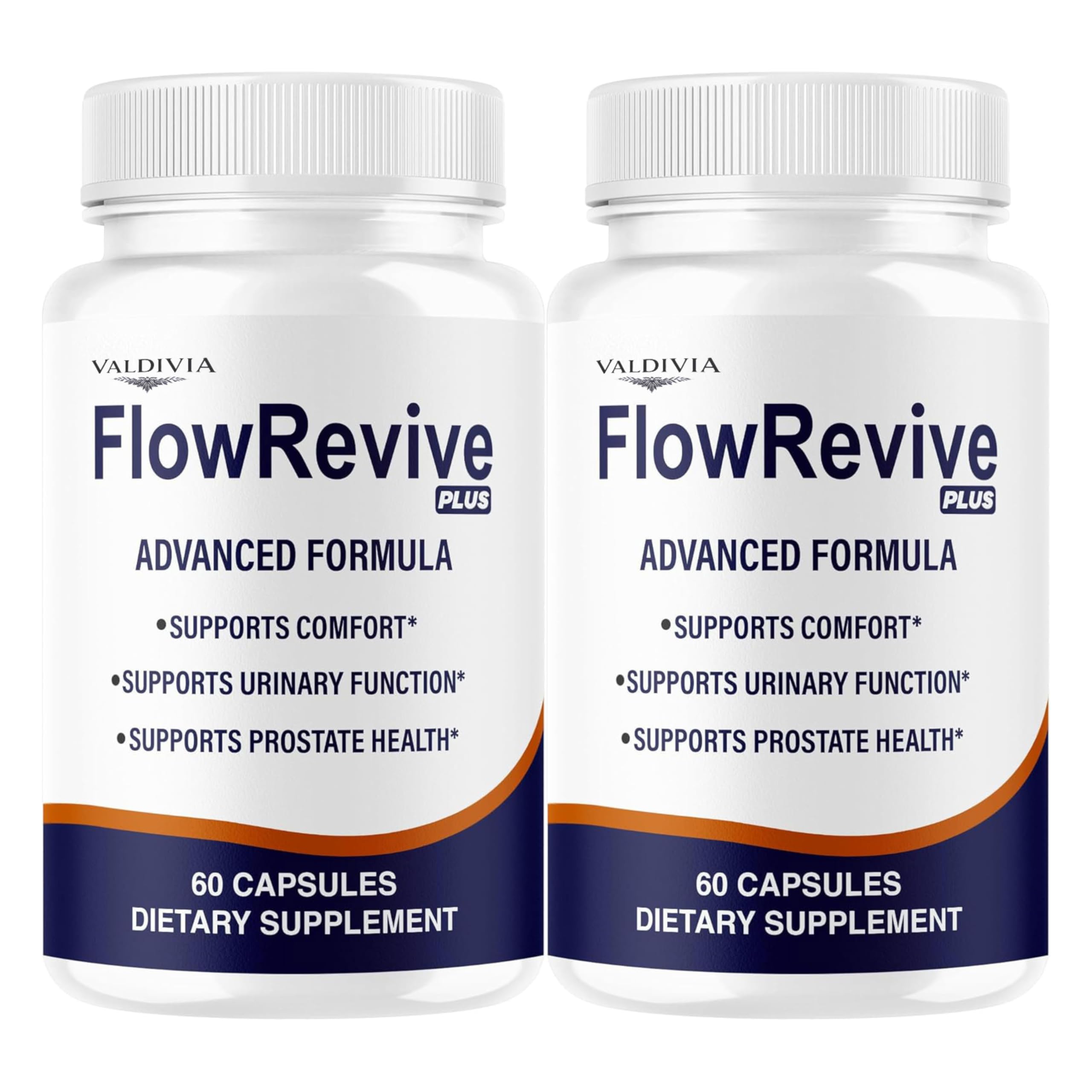 (2 Pack) FlowRevive Plus Capsules - Official FlowRevivePlus Premium Advanced Formula, 120 Capsules for 2 Months