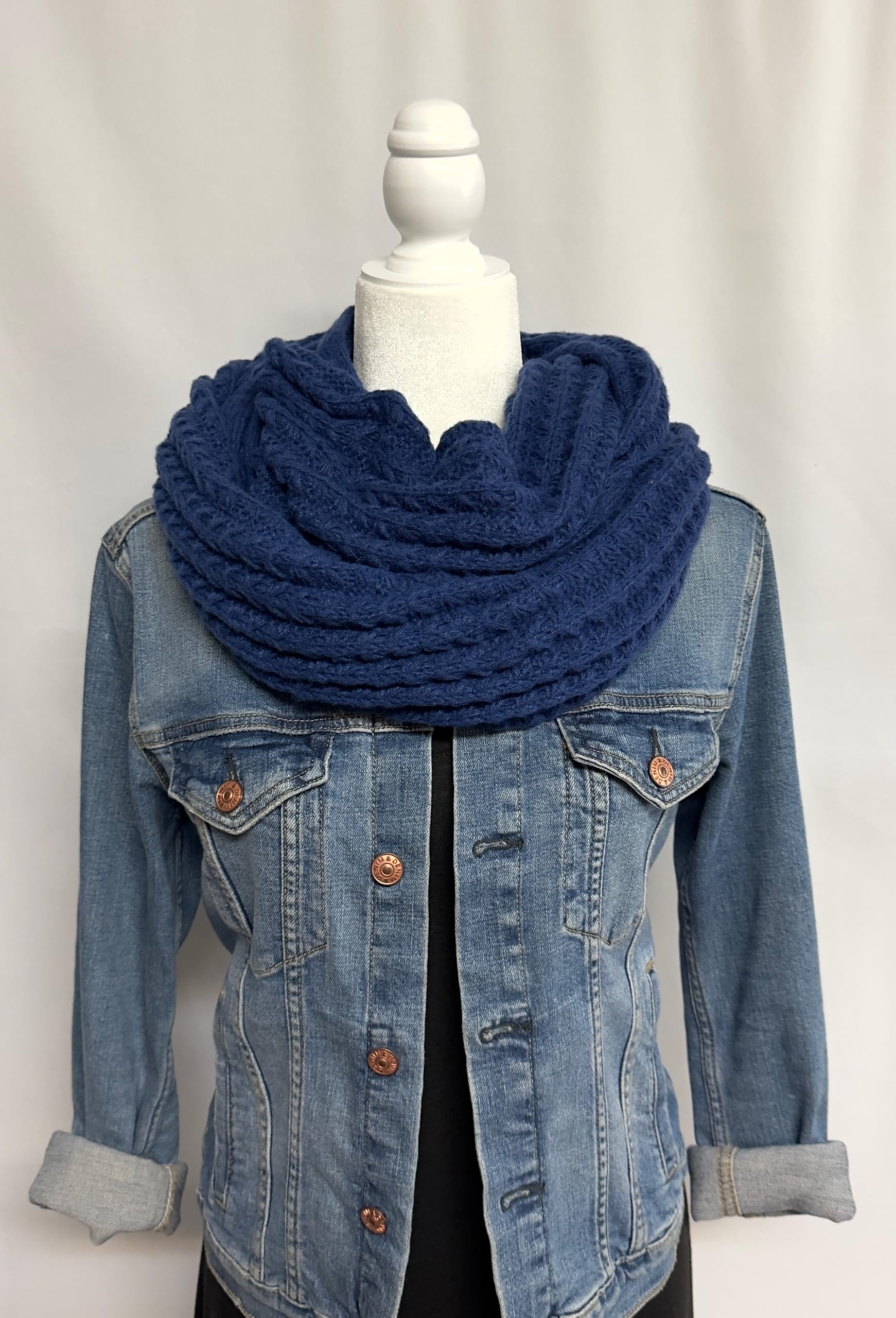 Humble Hilo Set sciarpa e cappello lavorato a maglia autunno inverno per donne e uomini