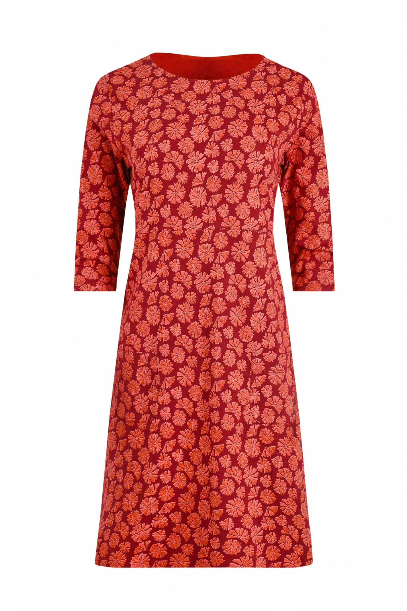 Weird Fish Women's Garnet Starshine Printed Jersey Dress Size 12