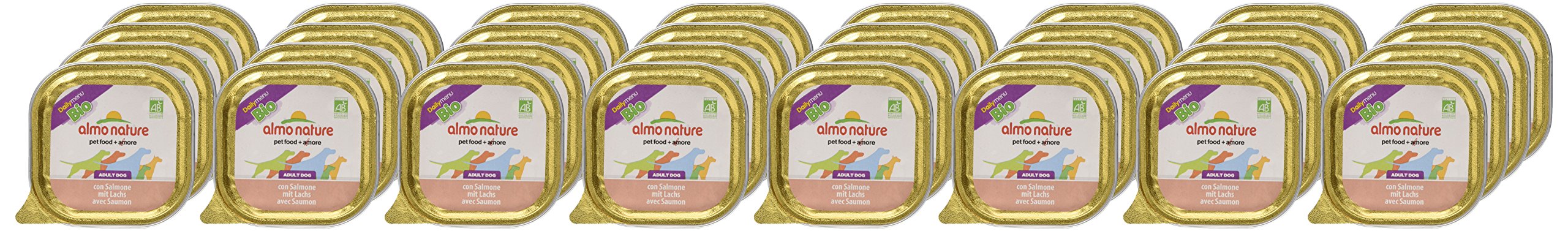 Almo Nature Bio Organic Maintenance | Cibo Umido Per Cani Adulti Con Tacchino | 3.2 Kg (32 Monoporzioni) - Foto 5