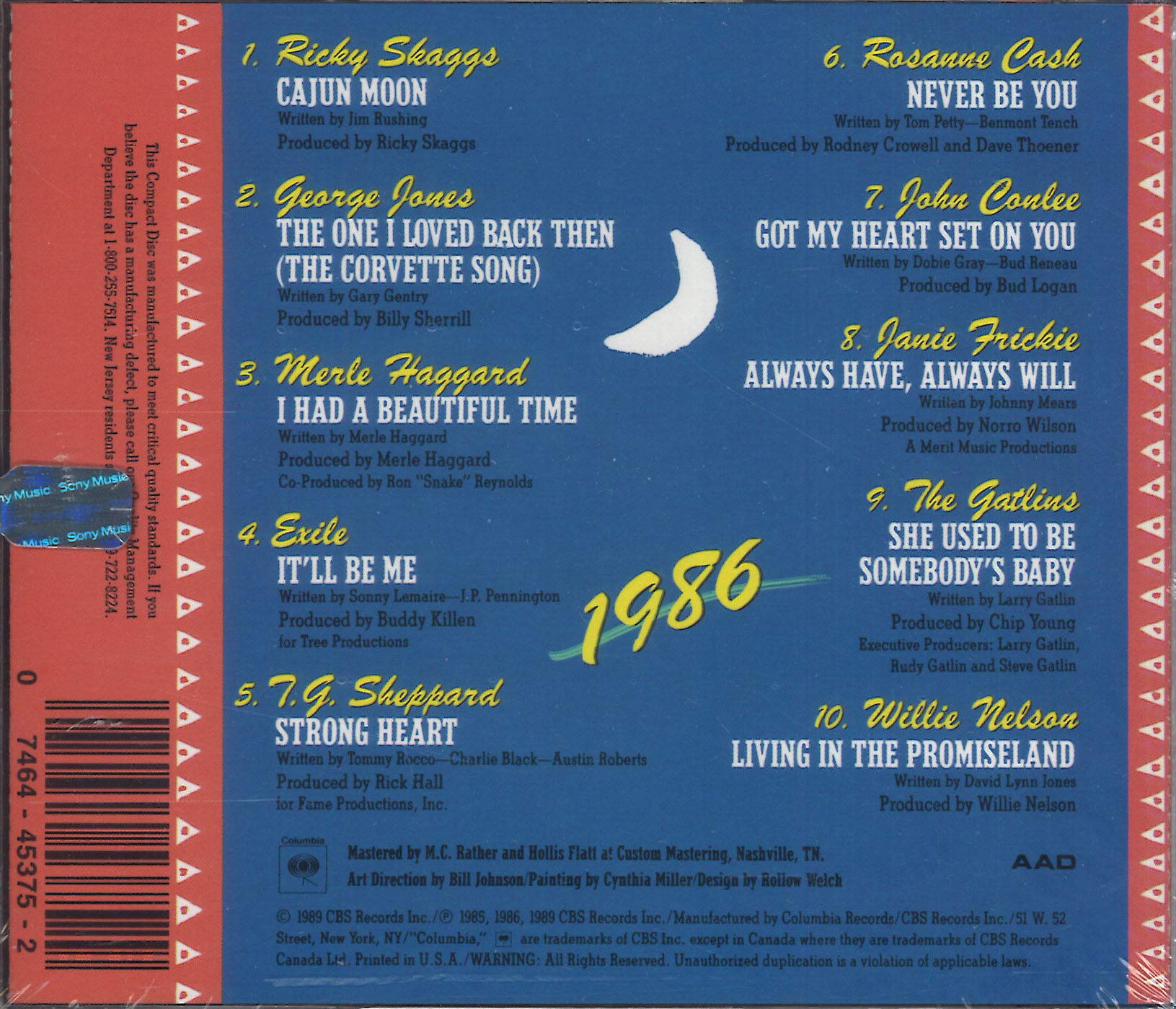 Great Country Hits 80s: '86