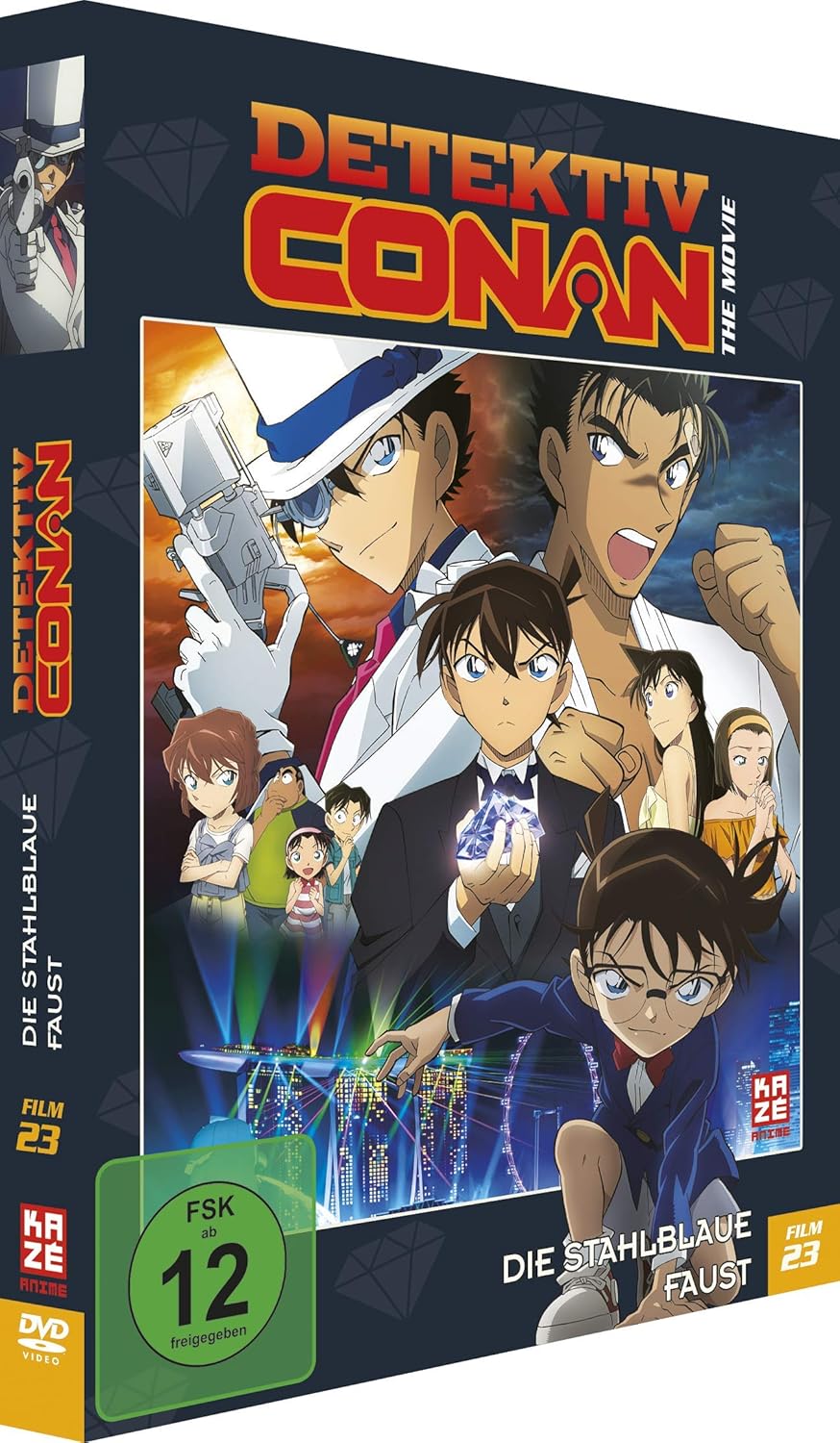 Detektiv Conan Die Stahlblaue Faust Stream Detektiv Conan: Die stahlblaue Faust - 23. Film - [DVD] Limited Edition
