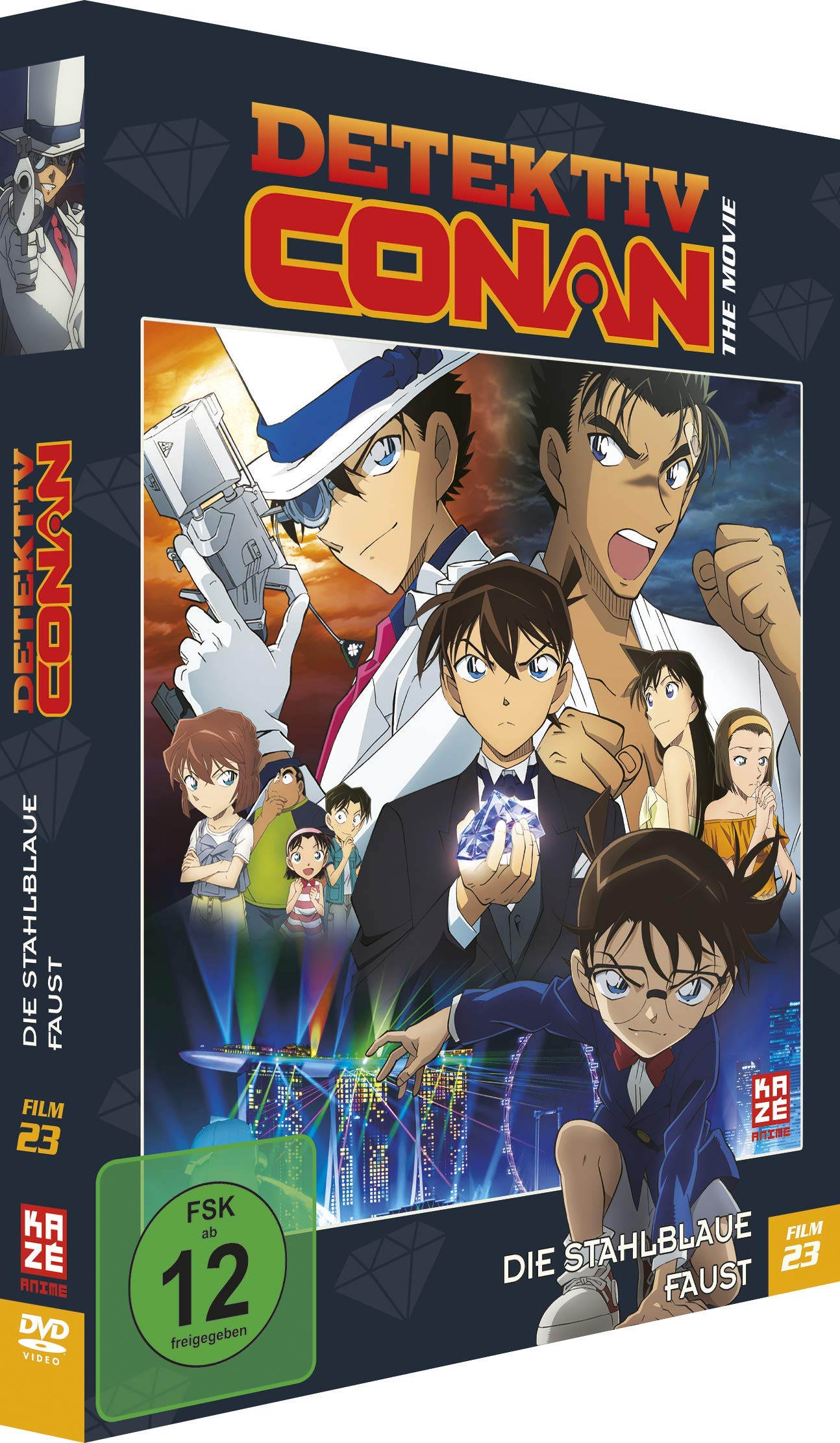 Crunchyroll Detektiv Conan - 23. Film: Die stahlblaue Faust - DVD (Limited...)