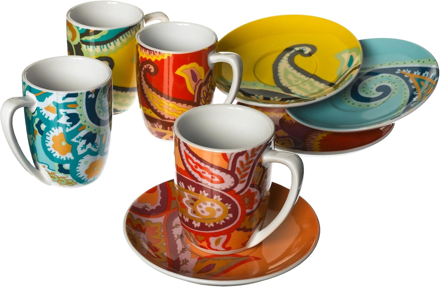 Rosanna Darjeeling Espresso Cups & Saucers Set of 4 Amazon.ca Home