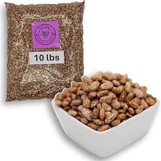 DESPENSA COLOMBIANA Dried Pinto Beans Bulk - Grown in USA - Triple Cleaned - Ideal for Cooking, 10 Lbs