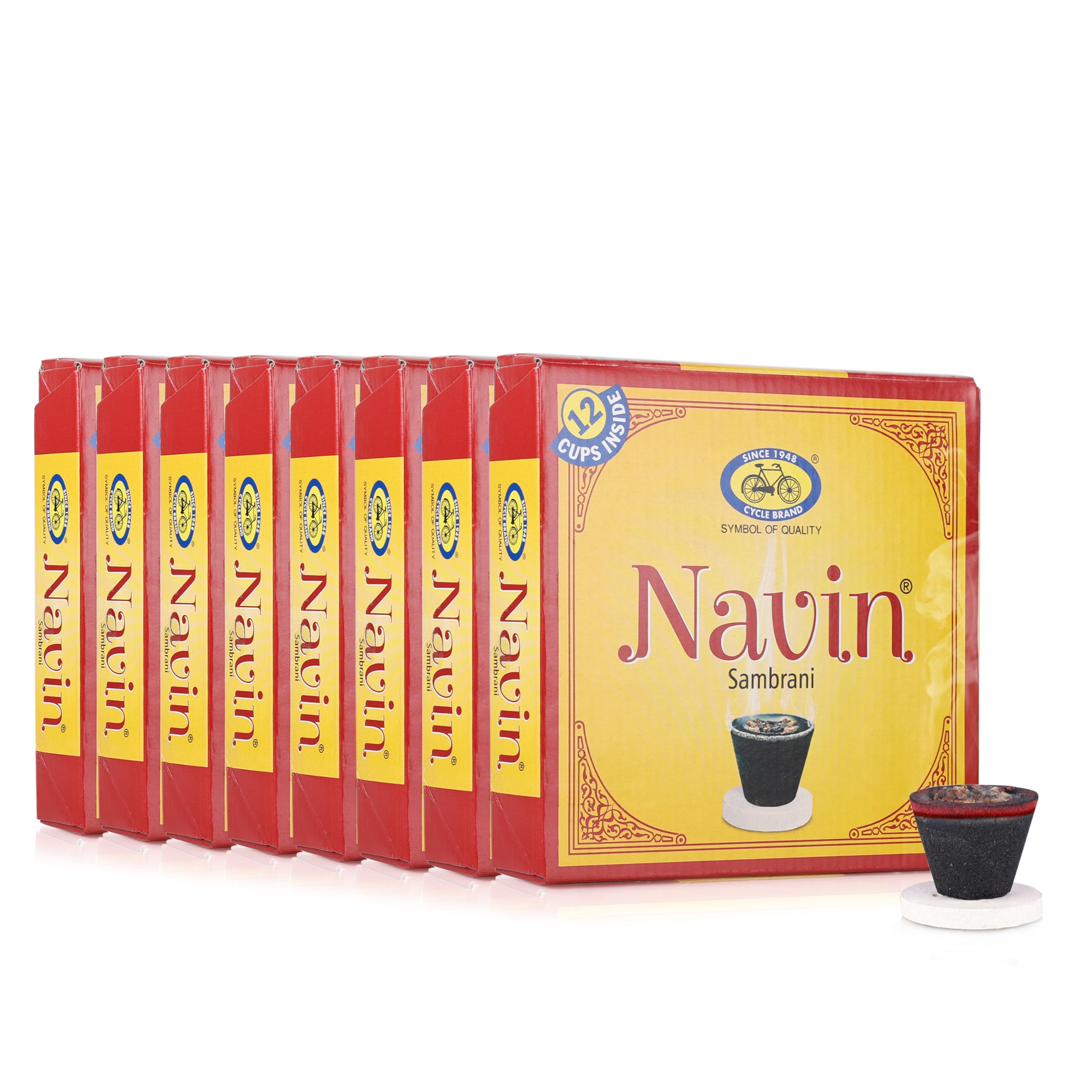 See full amazon price history chart for Cycle Pure Navin Sambrani Dhoop Cups for Pooja (96 pcs) | Havan Cups for Pooja, Home & Festivals | Natural Guggal/Loban Dhoop Original | Dhoop Cones | Pack of 8 (12 Cups/Pack + 1 Burner Plate/Pack) Cycle Pure Navin Sambrani Dhoop Cups for Pooja (96 pcs) | Havan Cups for Pooja, Home & Festivals | Natural Guggal/Loban Dhoop Original | Dhoop Cones | Pack of 8 (12 Cups/Pack + 1 Burner Plate/Pack) (B0CRVM7XTS) Amazon Price History, Amazon Price Tracker