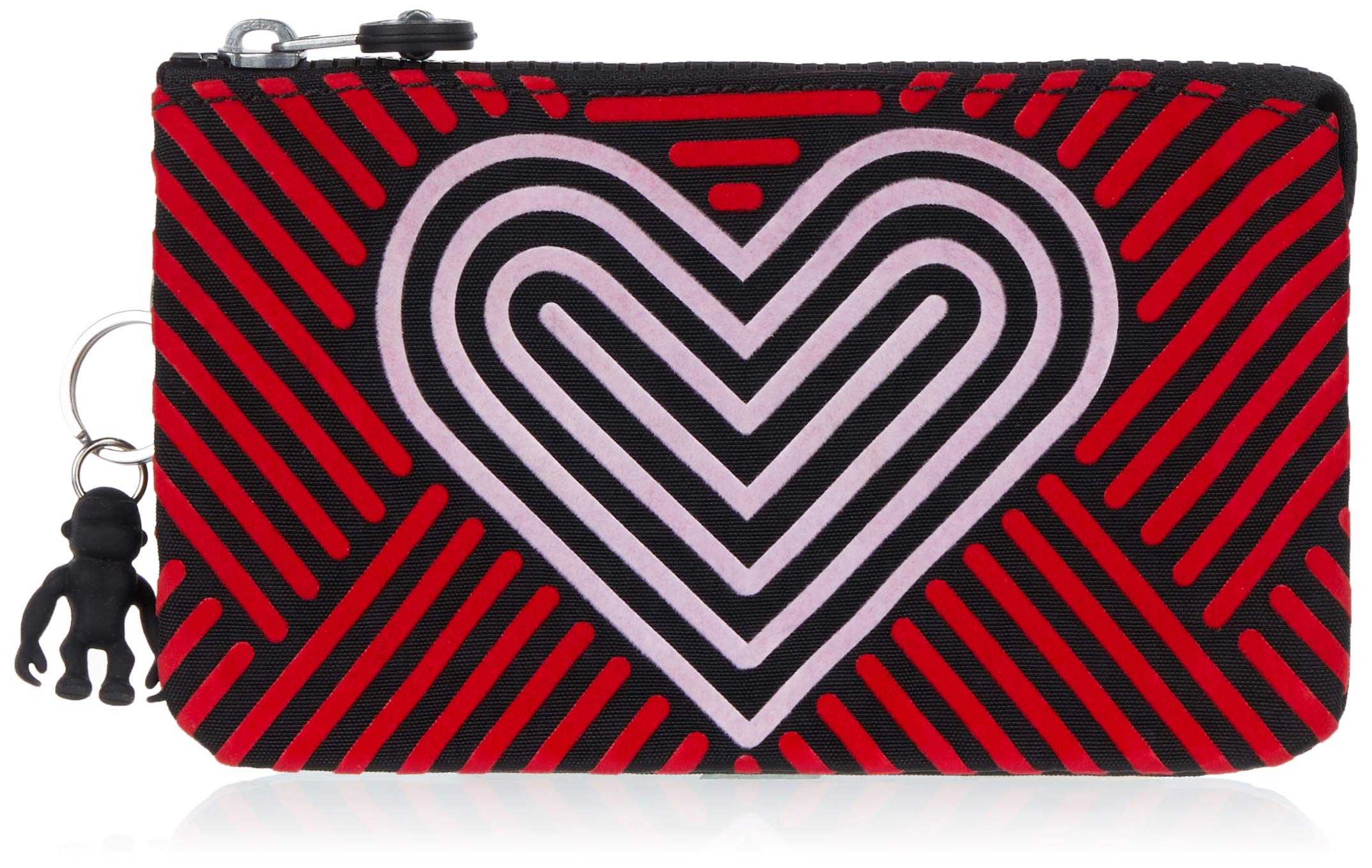 KiplingMakeup Bag, L, Heart (Multicolor)
