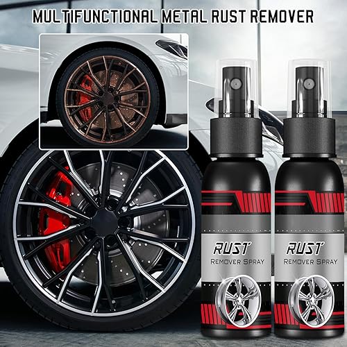 Miniatura 7 de Agente de renovación multifuncional de cubo de rueda de 3.4 fl oz, aerosol removedor de óxido Rayhong, aerosol removedor de óxido de automóvil,