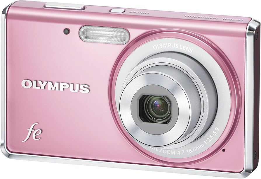 Olympus Câmera digital FE-4020 de 14 MP com zoom de ângulo amplo