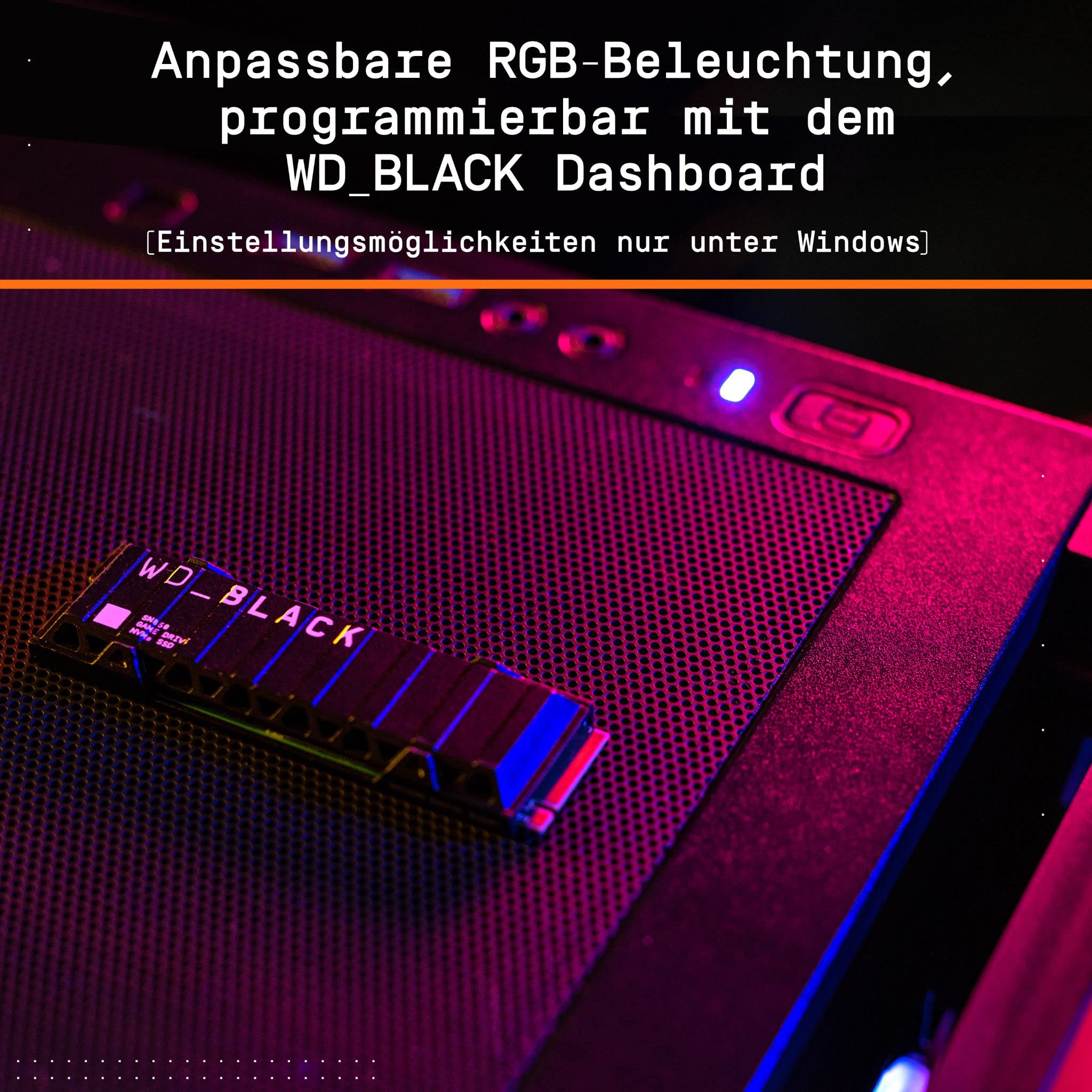 WD_BLACK SN850 mit Heatsink 1TB NVMe interne Gaming SSD; PCIe Gen4 Technologie, bis zu 7000 MB/s Lesen, M.2 2280, Works with PlayStation 5 (ab Softwareversion 21.02-04.00.00), Festkörper-Laufwerk