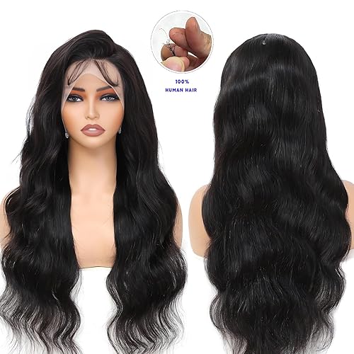 Miniatura 7 de Pelucas de cabello humano lacio con encaje frontal HD de 13 x 6 pulgadas para mujeres, predepiladas con abuelitos, 20 pulgadas, densidad del 180%,