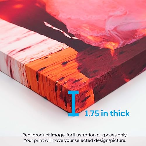 Miniatura 2 de Canvas Lab Lienzo decorativo para pared, King Elvis by the Artist 2ToastDesign  Tamaño 32 x 48 pulgadas  Tema blanco y negro, celebridades e iconos,