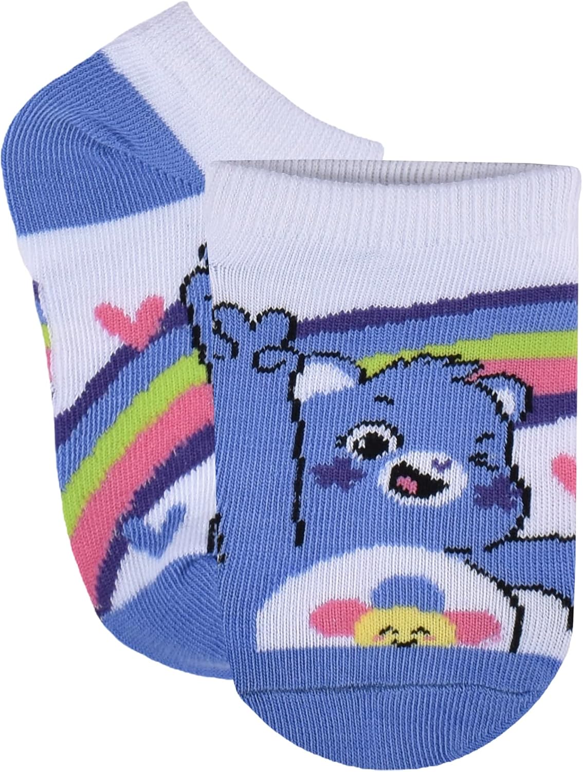 Care Bears Girls' No Show Socks