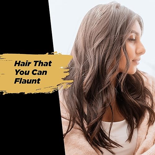 Miniatura 6 de Rice Water - Spray de brillo para el cabello para mujeres, acondicionador sin enjuague con ricino y jengibre para el crecimiento del cabello, todo