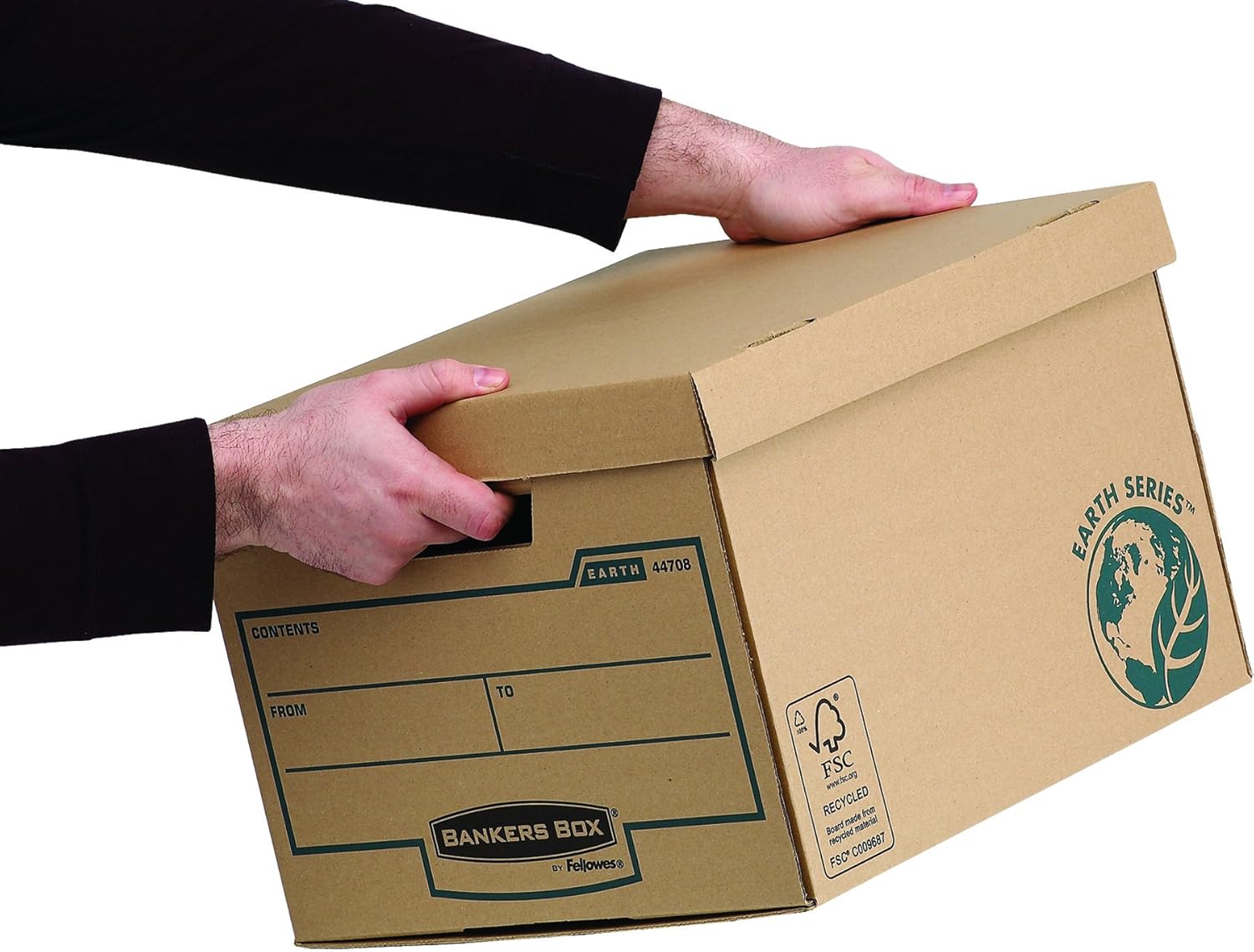 Bankers Box Earth Series Flip Top Cube - Pack of 10