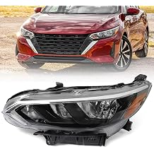 Huray Left Halogen Headlight Assembly for Nissan Sentra S/SV 2024 2025 LH