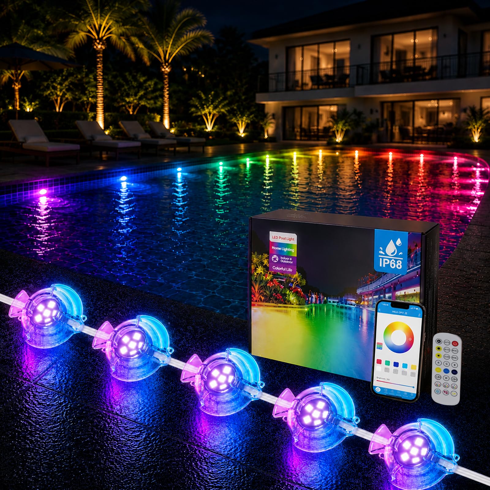50% OFF Soiarllt Permanent Pool Lighting System