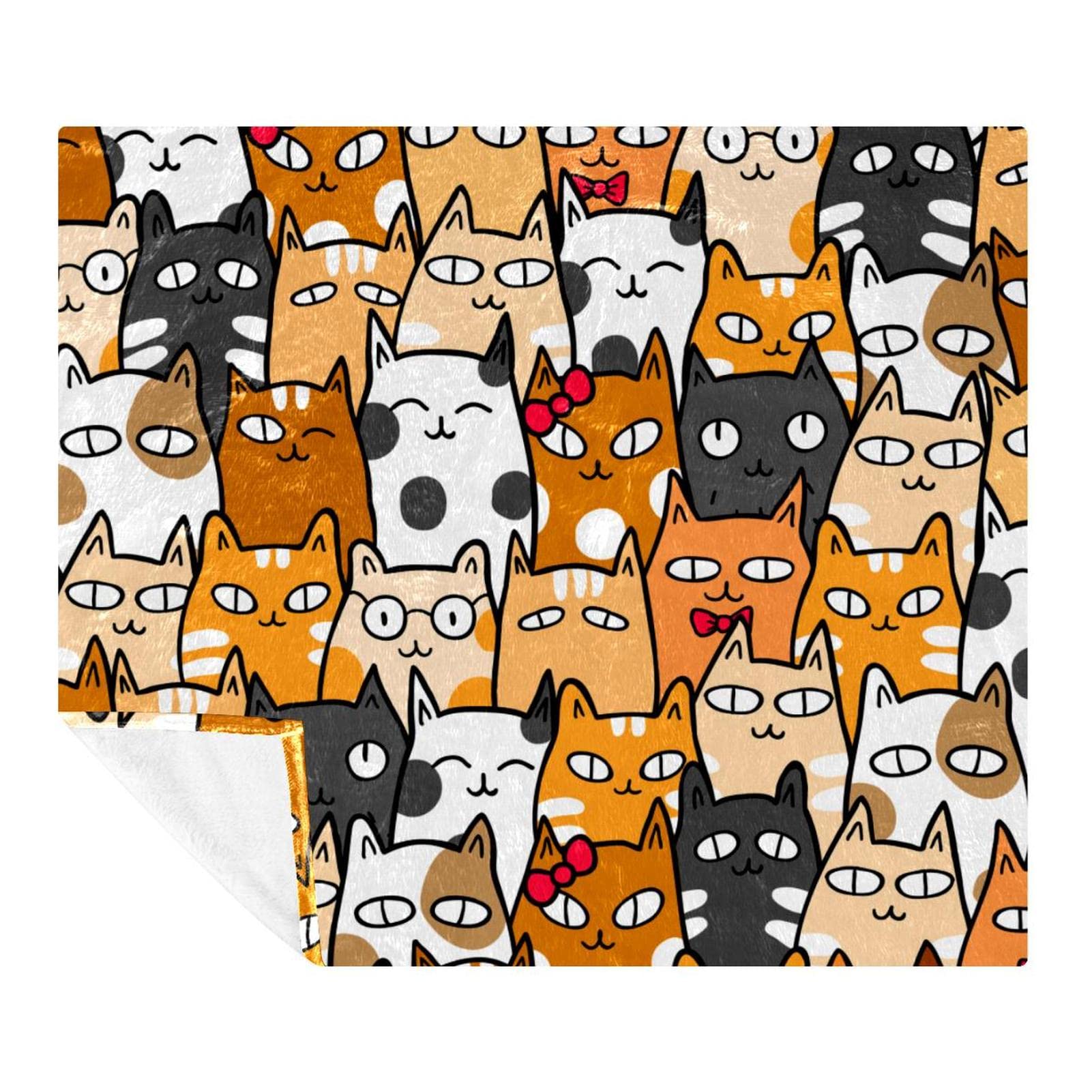 Soft and Comfortable (150 x 200 cm/59 x 200 cm) Decorative Blanket, Suitable for Bedroom, Sofa, Office, Study.