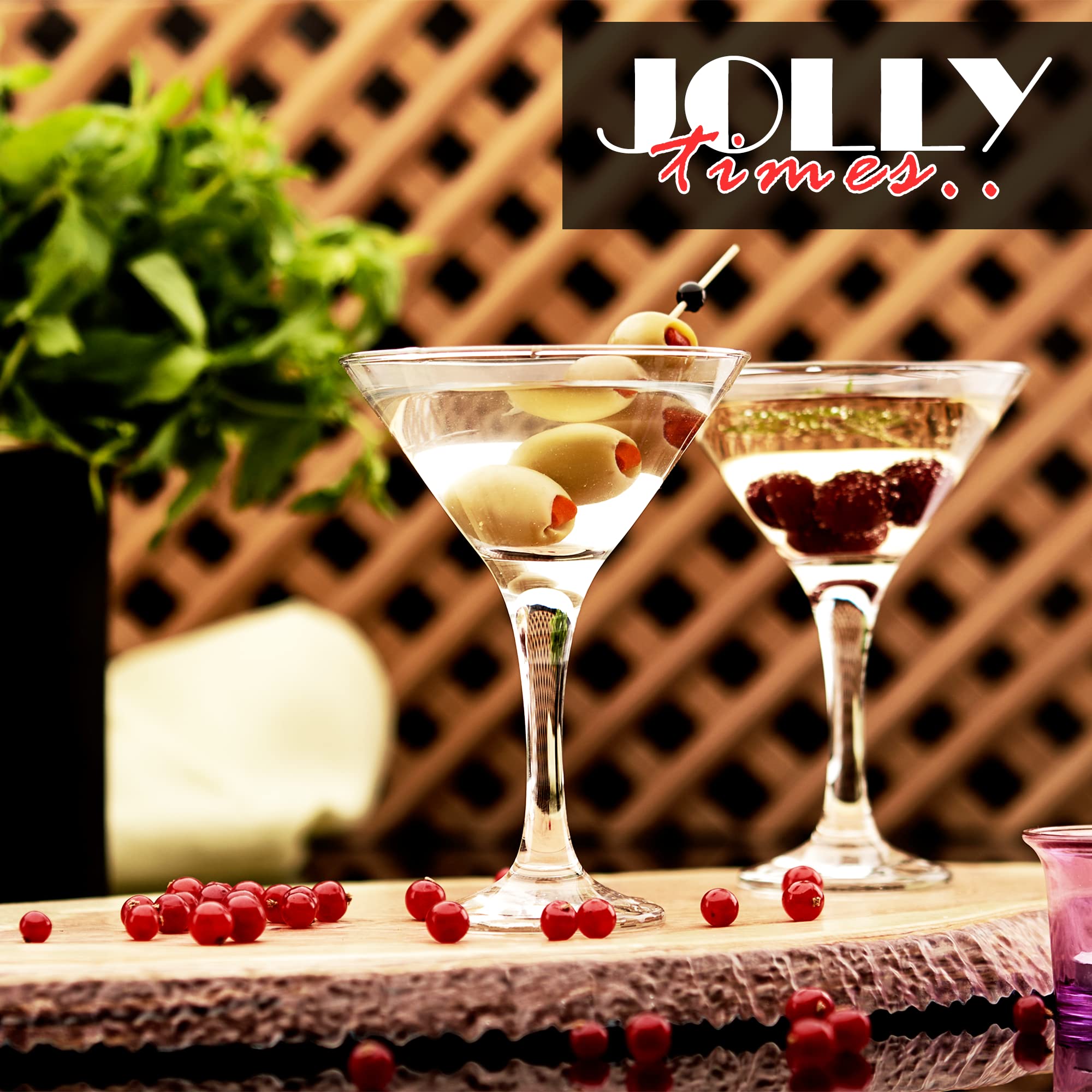 Set di 2 bicchieri da Martini (6oz/175ml). Bicchieri da Cocktail, Espresso Martini, Margarita e Prosecco, Coppa Champagne a Lungo Piede