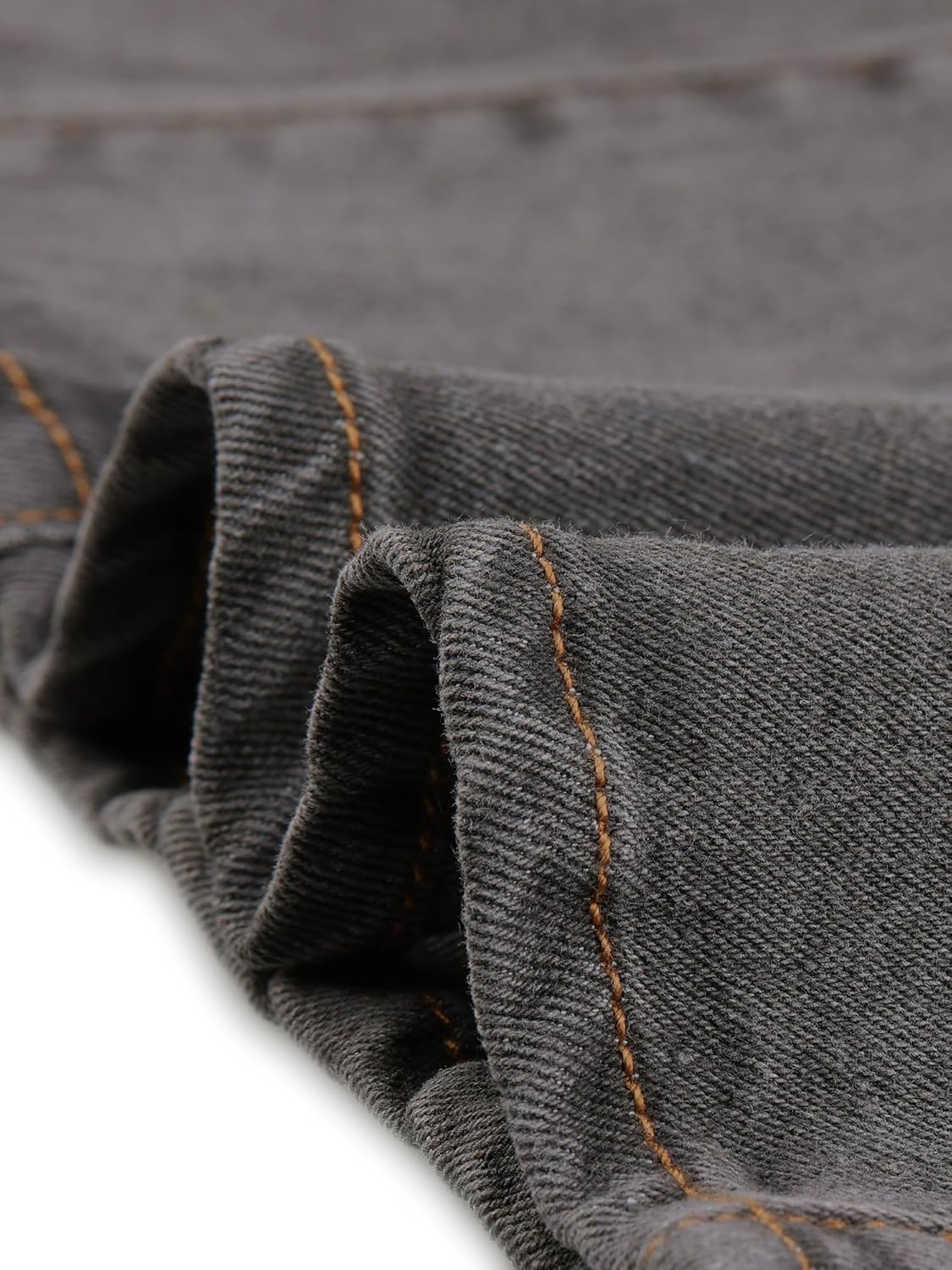 Allegra K Women's Ruffle Denim Skirt Midi Bodycon High Waist Fishtail Jean Skirts - Image 5