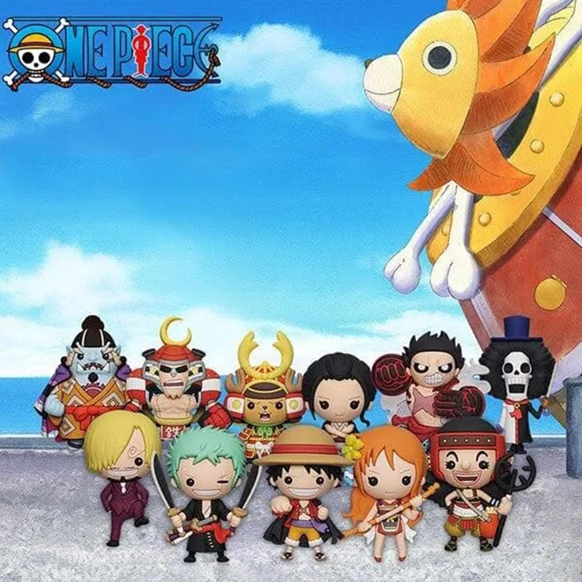 One Piece Series 3 3D Foam Bag Clip | 1 Random : Amazon.co.uk: Fashion