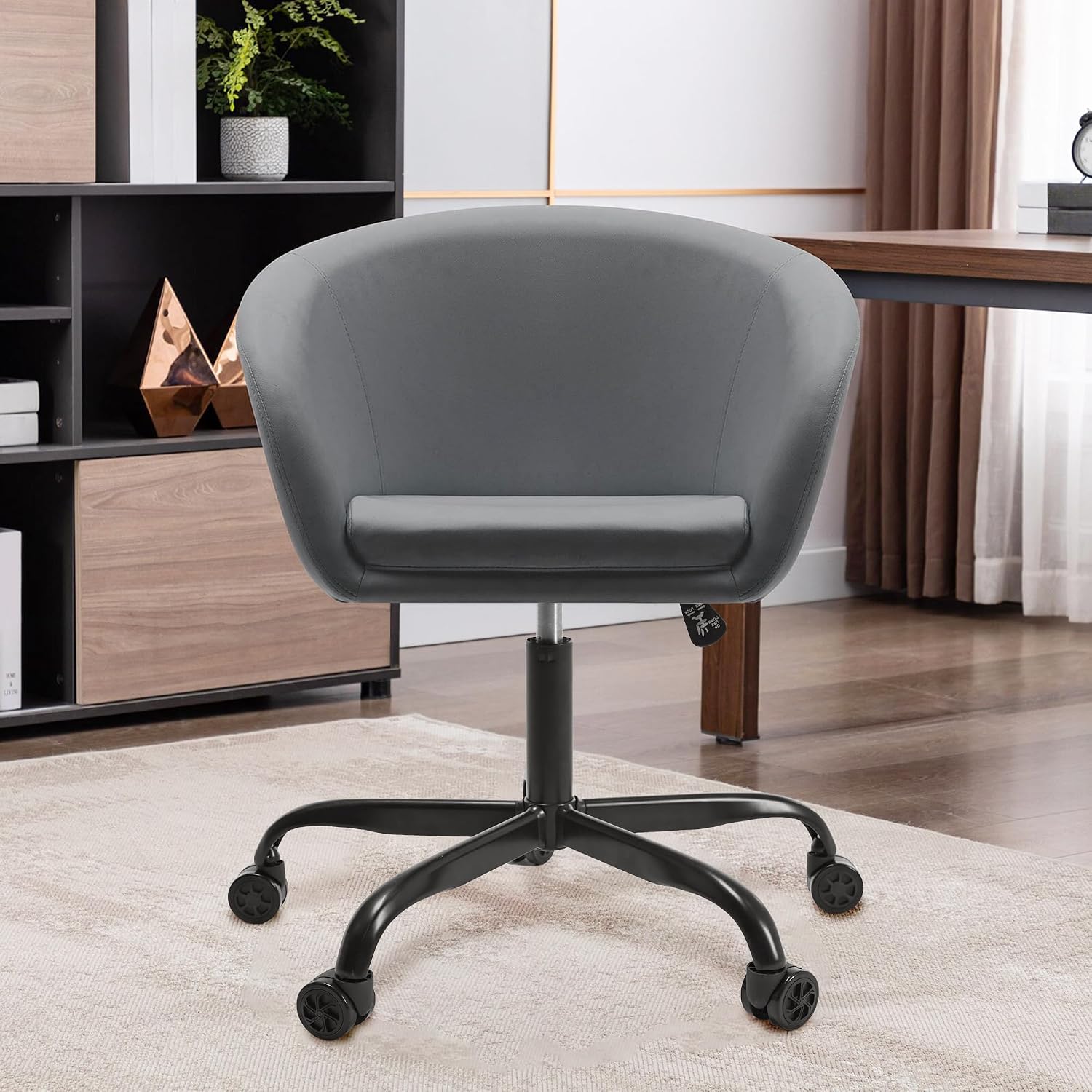 Base Per Sedia Da Gioco E Ufficio In Nylon Frassie 71 Cm - Ricambio Con 5 Ruote, Colore Nero - 4