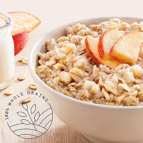 Miniatura 3 de Quaker Avena instantánea, melocotones y crema, 1.05 onzas, 44 unidades (paquete de 1)