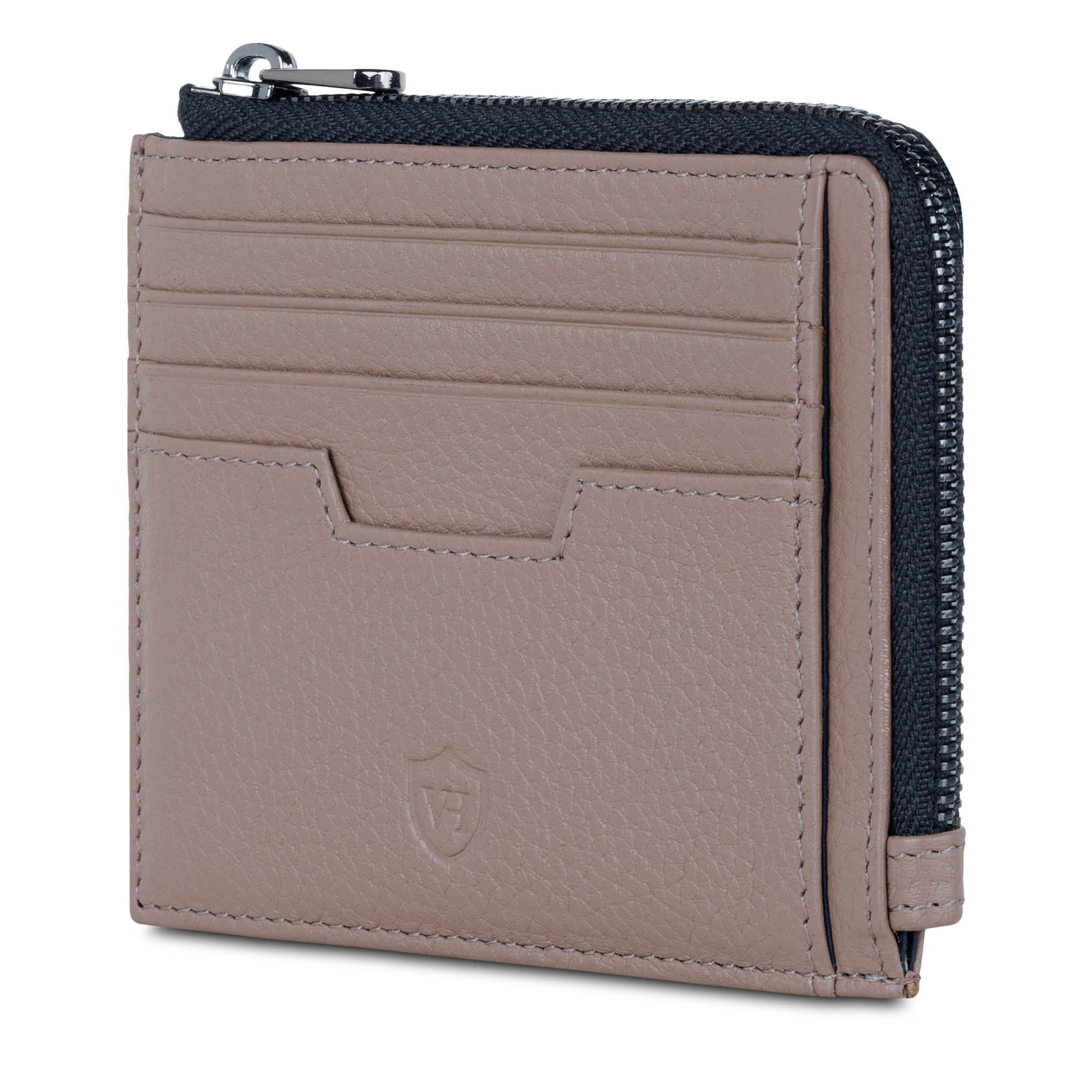 VON HEESEN Echtleder RFID Kartenetui aus Nappa-Leder - 9 Fächer - Querformat Kreditkartenetui für Damen & Herren