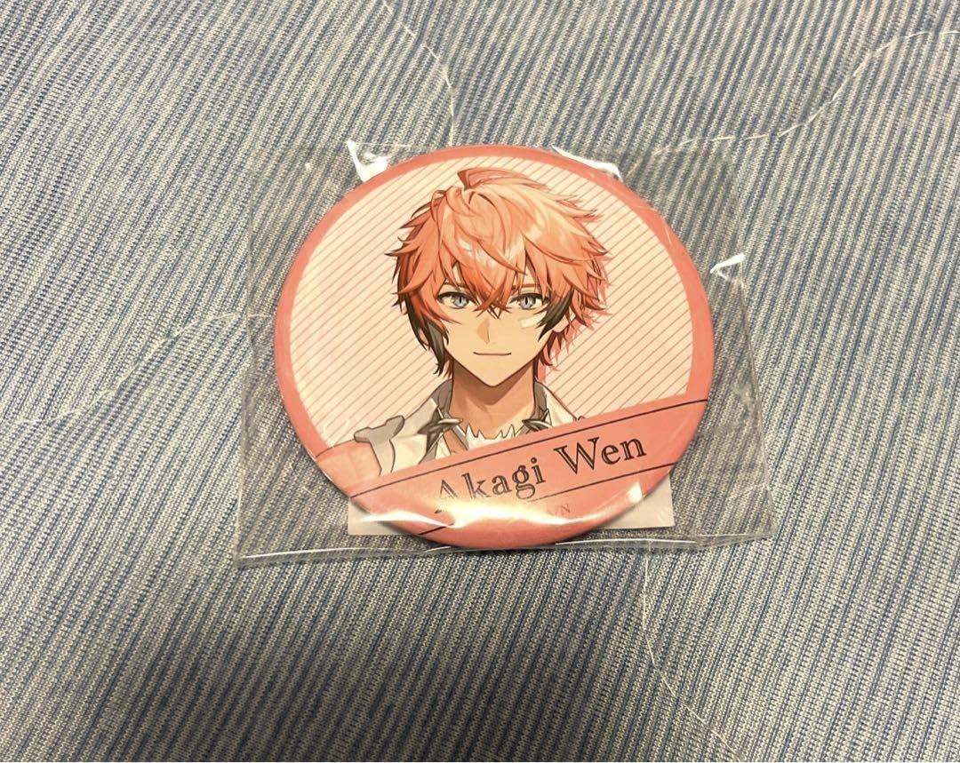 赤城ウェン welcome 缶バッジ Amazon.co.jp: 赤城ウェン 缶バッジ にじさんwelcome goods