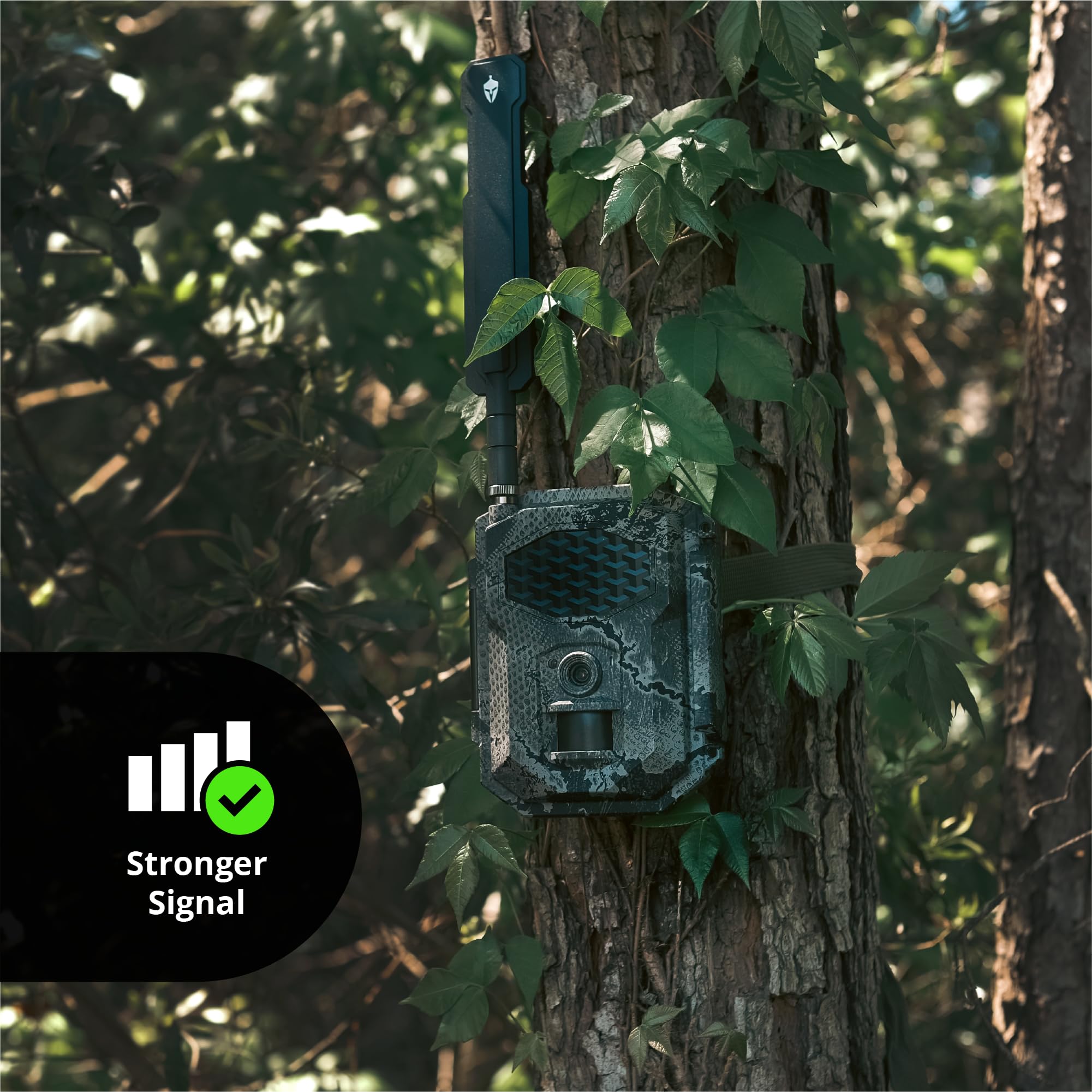 Spartan Camera Antenne de caméra de piste 4G/LTE à charnière avec connecteur SMA, gain élevé, positionnement flexible, force et stabilité du signal améliorées (1)