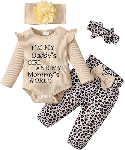 Ropa de bebé recién nacida mameluco con volantes conjunto de pantalones de algodón floral para niña conjunto de ropa para niñas Ropa de bebé recién nacida mameluco con volantes conjunto de pantalones de algodón floral para niña conjunto de ropa para niñas