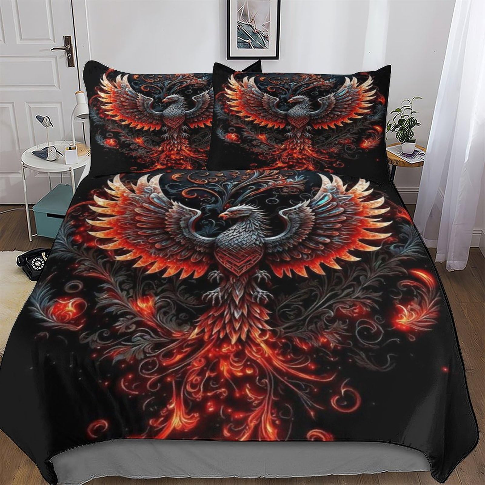 Housse de couette et taie d'oreiller microfibre Phénix pour retrouver un sommeil réparateur