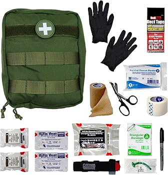 Amazon.com: IFAK (Individual First Aid Kit) Trauma Kit with CAT Amazon.com: IFAK (Individual First Aid Kit) Trauma Kit with CAT