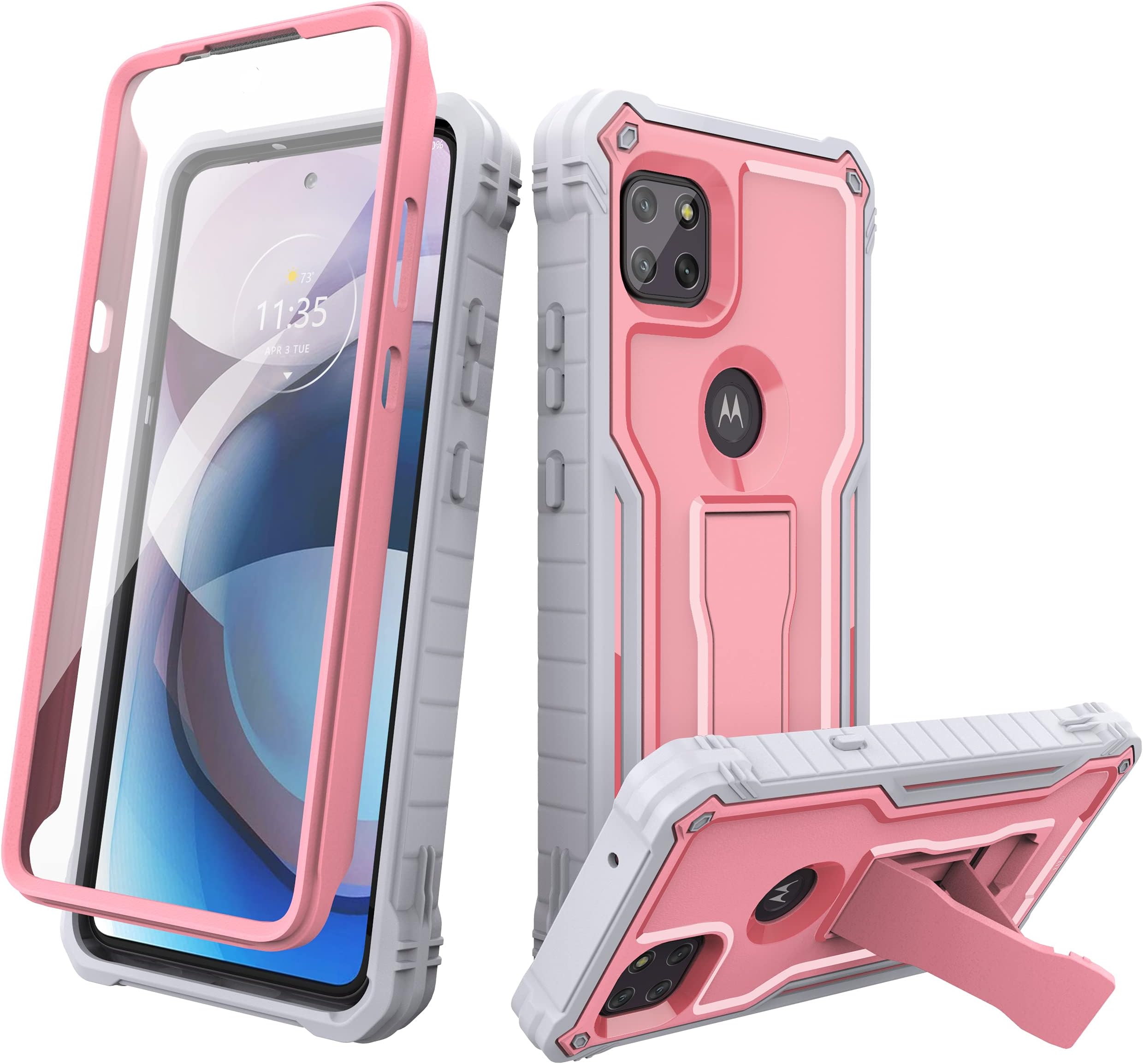 NZND Case for Motorola Moto One 5G Ace (One 5G UW Ace) with