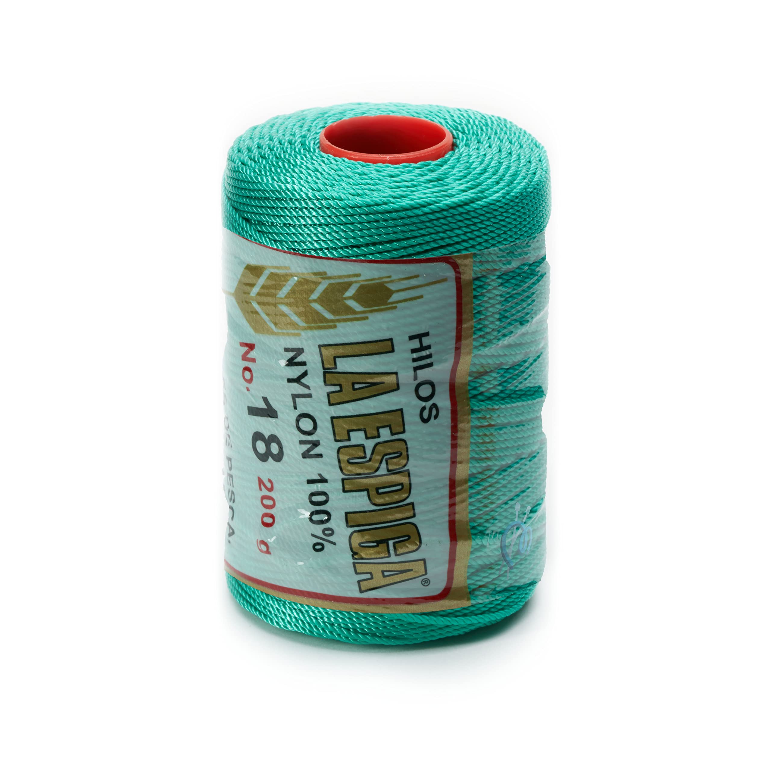 Espiga No.18-100% Nylon Omega String Cord for Knitting and Crochet - 25 Aquamarine