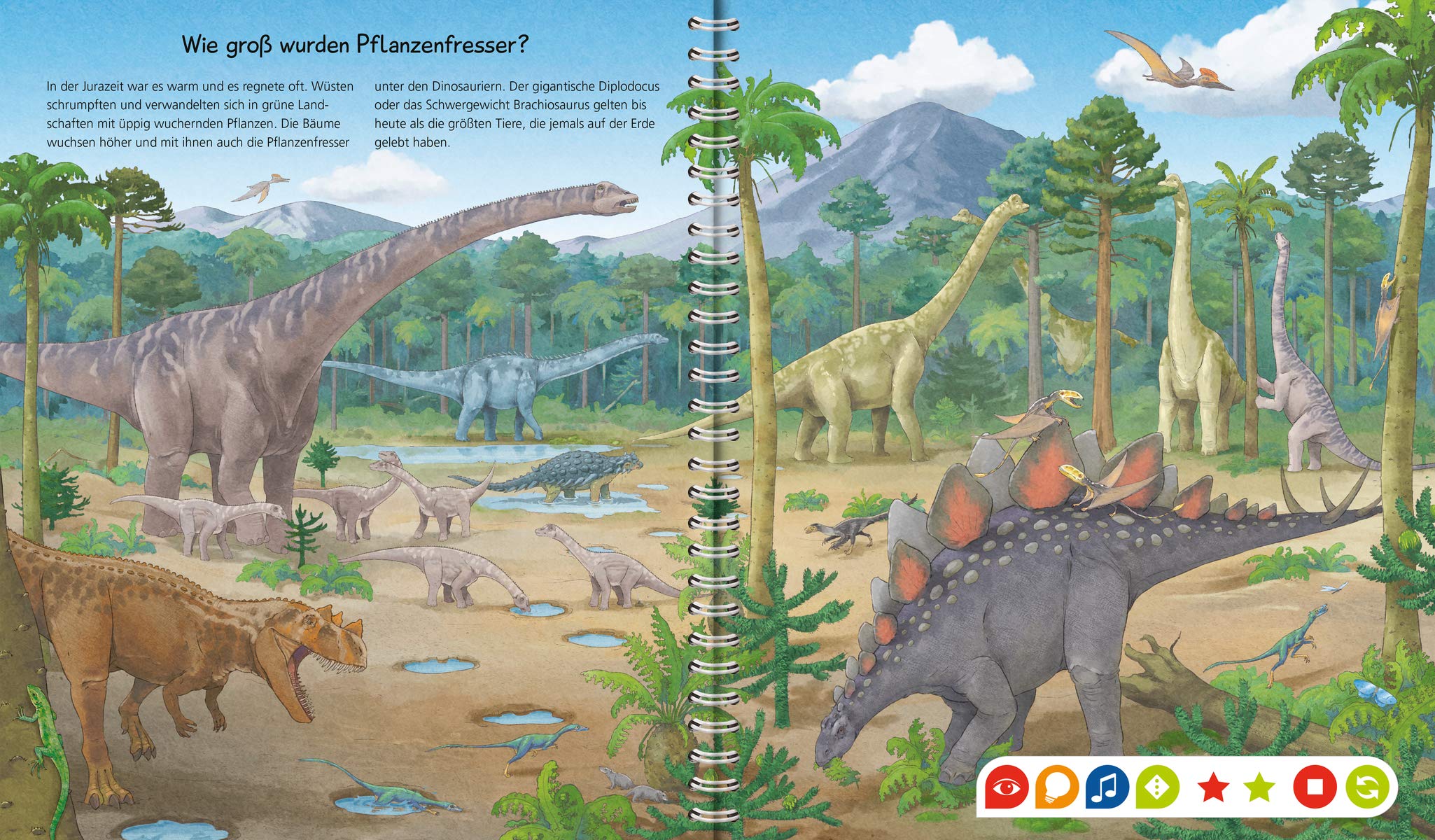 tiptoi® Wieso? Weshalb? Warum? Wir entdecken die Dinosaurier: Nur zusammen mit dem tiptoi-Stift spielbar! Stift muss separat erworben werden
