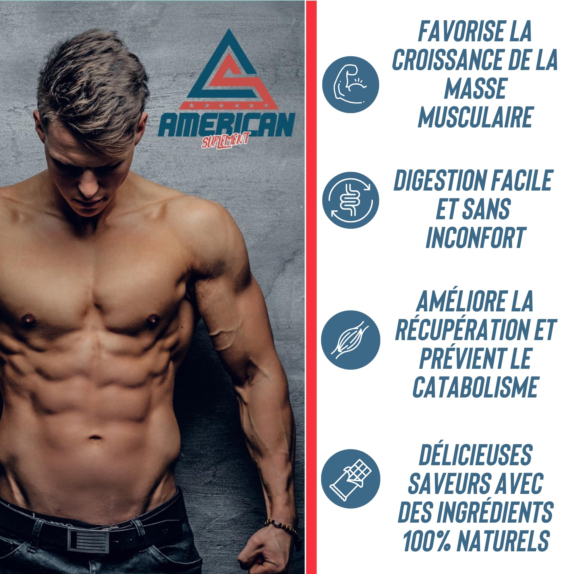 Whey Protein | Protéine de Lactosérum Premium | Favorise la Prise de Masse Musculaire | Haute Concentration en Protéines | Kyowa Quality® (900 gr, Vanille)