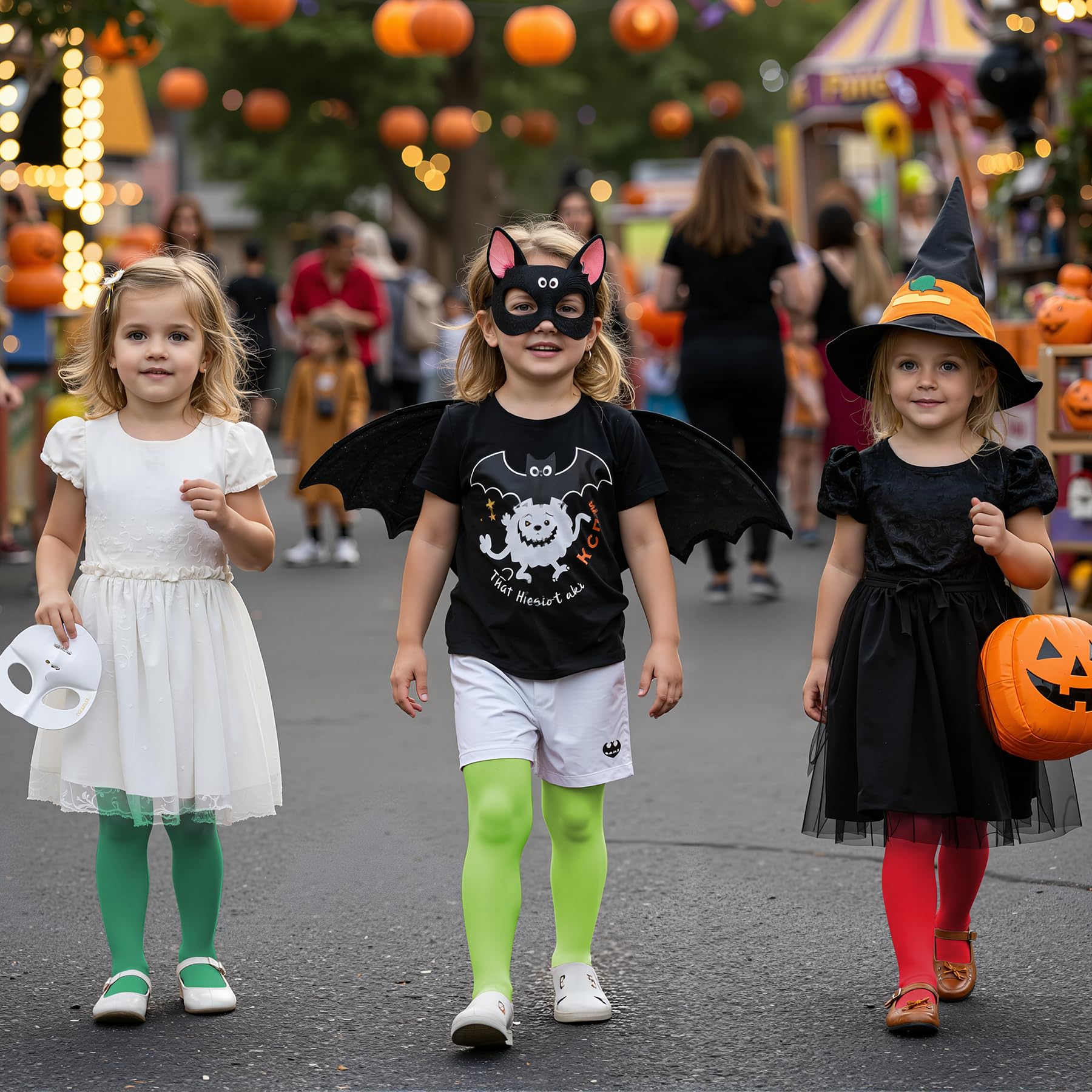 American Trends Mallas de baile para niñas, medias de ballet para niñas, uniforme escolar, leggings para niños