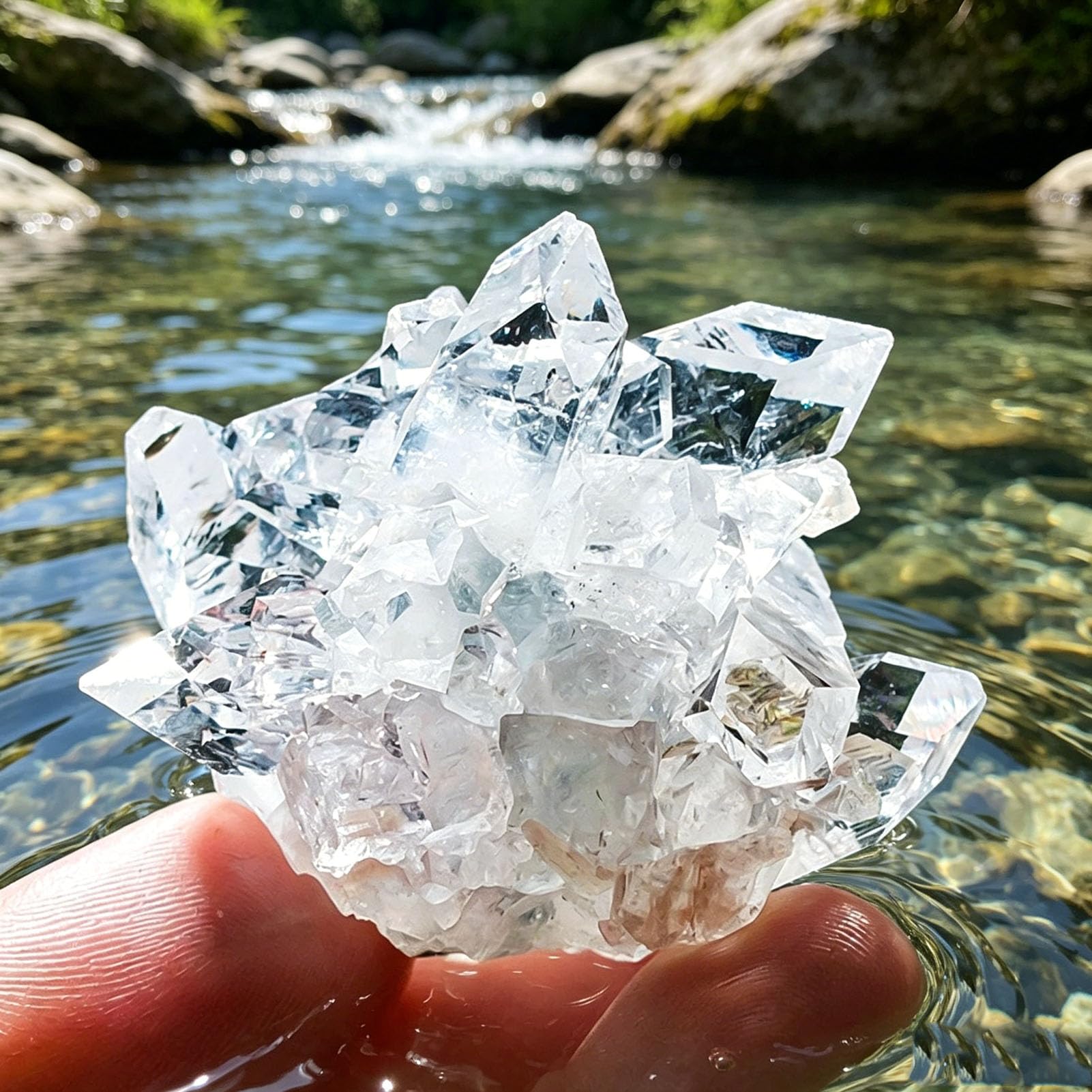Cuarzo Transparente Piedras Naturales ásperas Cristales Grandes en Bruto Piedras Preciosas de Cuarzo curativas a Granel para curación de Reiki Fuente de caída Rocas Decoración,800G