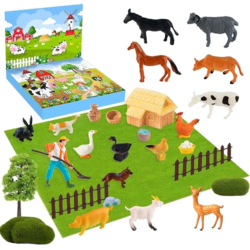 Advent Calendar 2024 Kids, Animal Advent Calendar 2024, Farm Advent Calendar 2024, Christmas Dog Advent Calendar Suitable for Boys and Girls Aged 3-10 Years Old