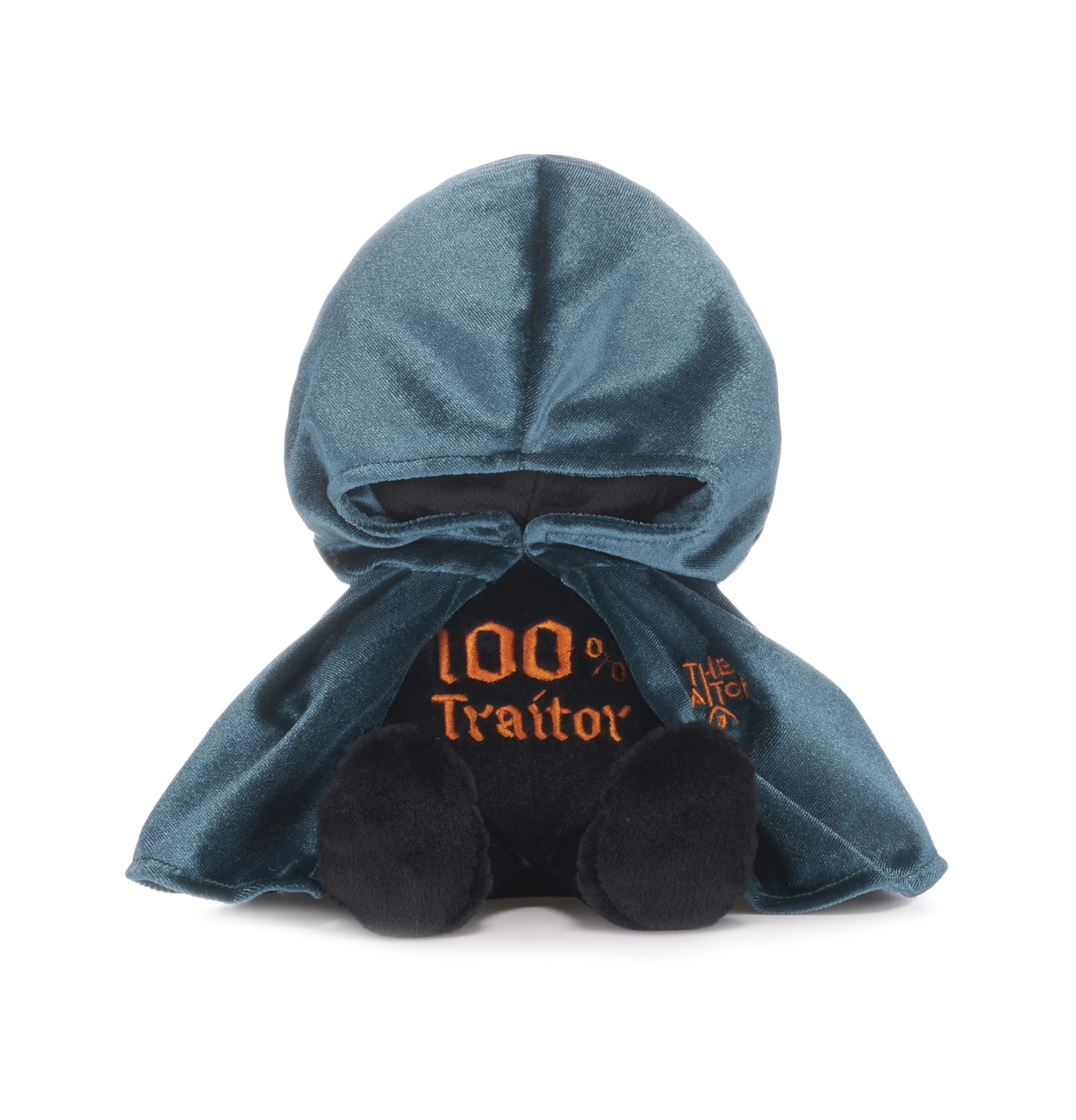 The Traitors 12"/30cm "100% Traitor" in Hooded Cloak Soft Plush Toy