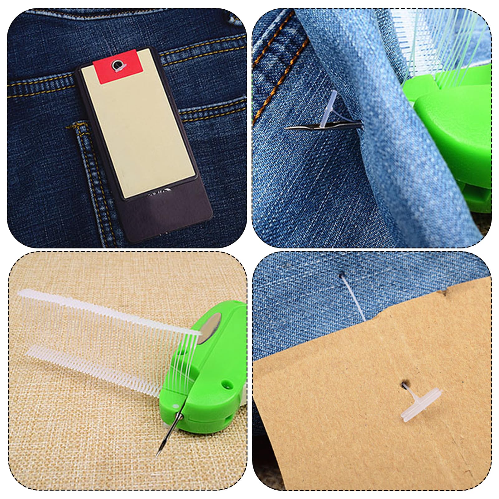 10000 Pcs Tag Gun Refill Stitchy Price Tagging Gun Fastener for Tagging Gun, Price Tags, Clothes Tagging Gun Tagging Attachments (50MM)