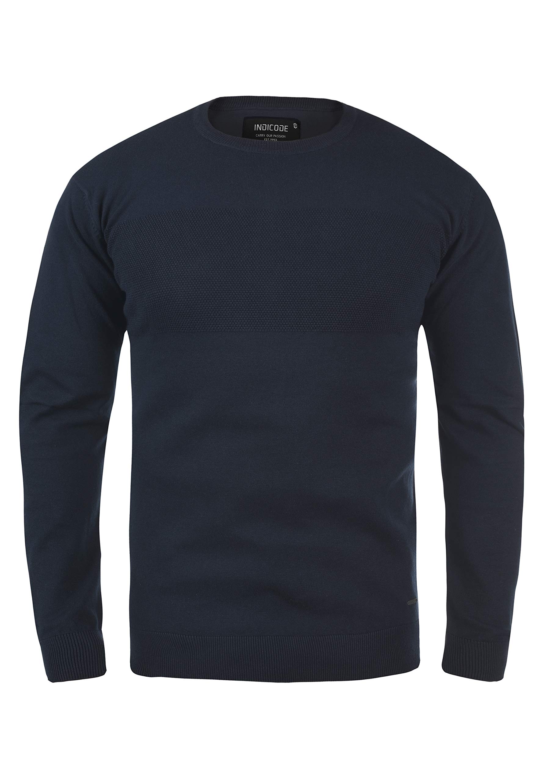Indicode IDErnesto Herren Strickpullover Feinstrick Pullover