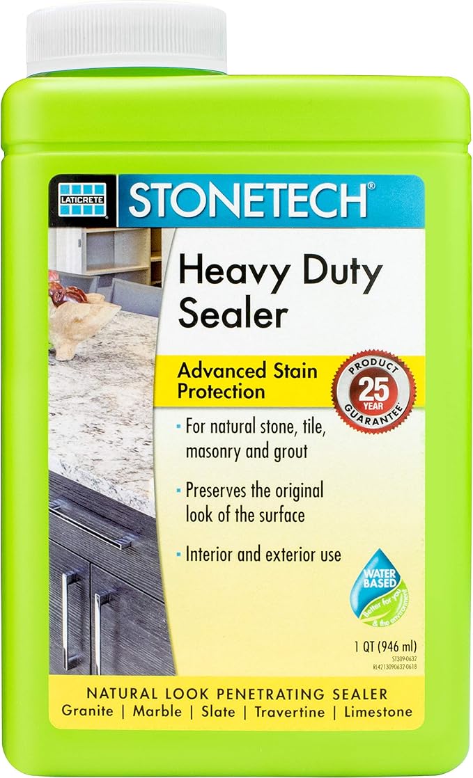 Heavy Duty Sealer for Natural Stone, 1Quart (.946L