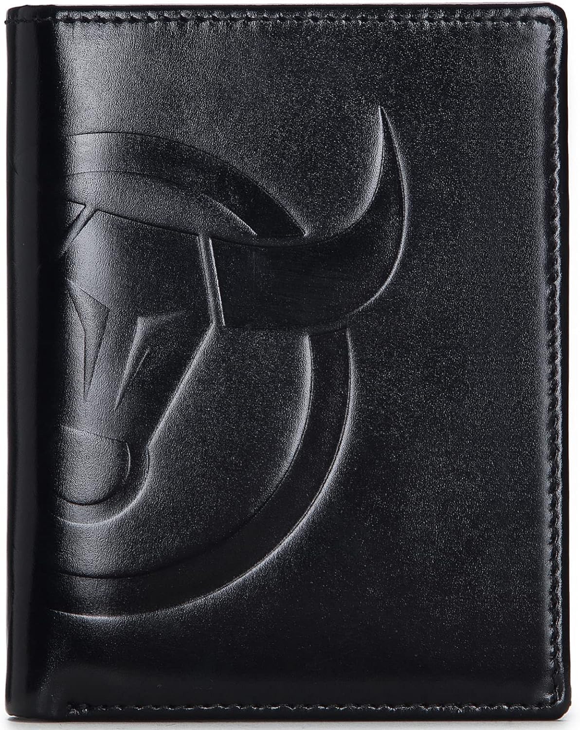 Contacts Slim Wallet for Men RFID Blocking Genuine Leather Minimalist Front Pocket Wallets for Men - Black…